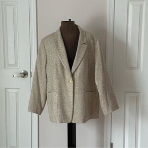 New Without Tag J.Crew Women’s Beige Blazer /Jacket Coat size 24